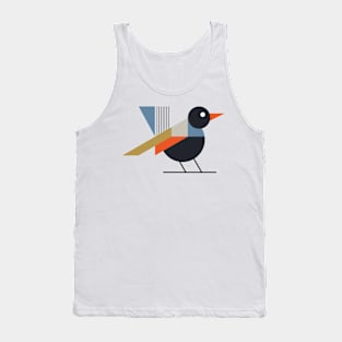 Flat Colorful Bird Tank Top